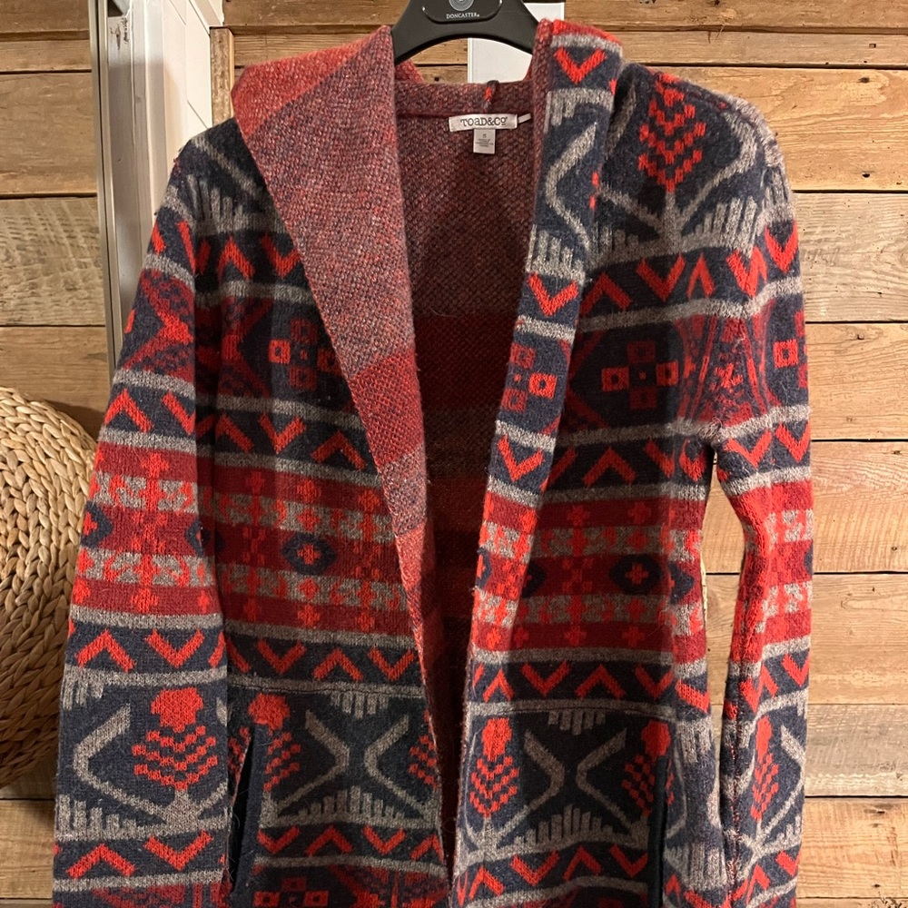 Toad & Co wool Heartfelt Hoodie